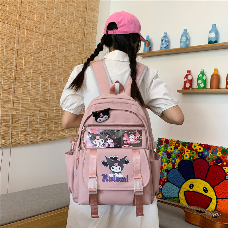 Women's Cartoon Large Capacity Fashion Korean Style Big Backpacks