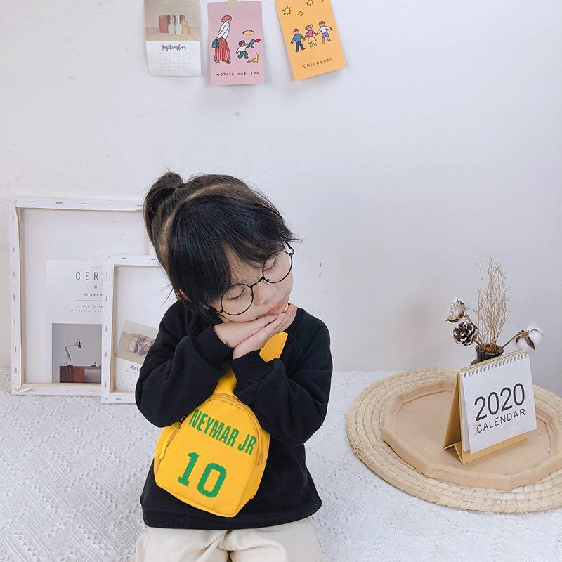 Children's Athletic Handsome Boy Going Out Small Bags