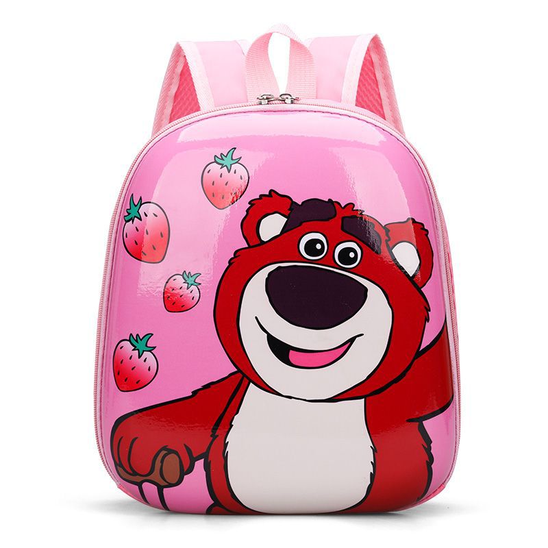 Sacs d'école maternelle pour enfants, canard mignon, Hardshell, fraise, ours