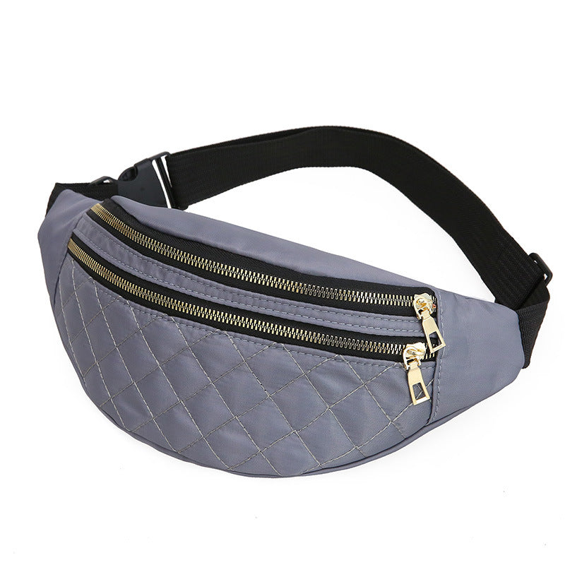 Women's Elegant Comfortable Korean Fashion Rhombus Waist Packs