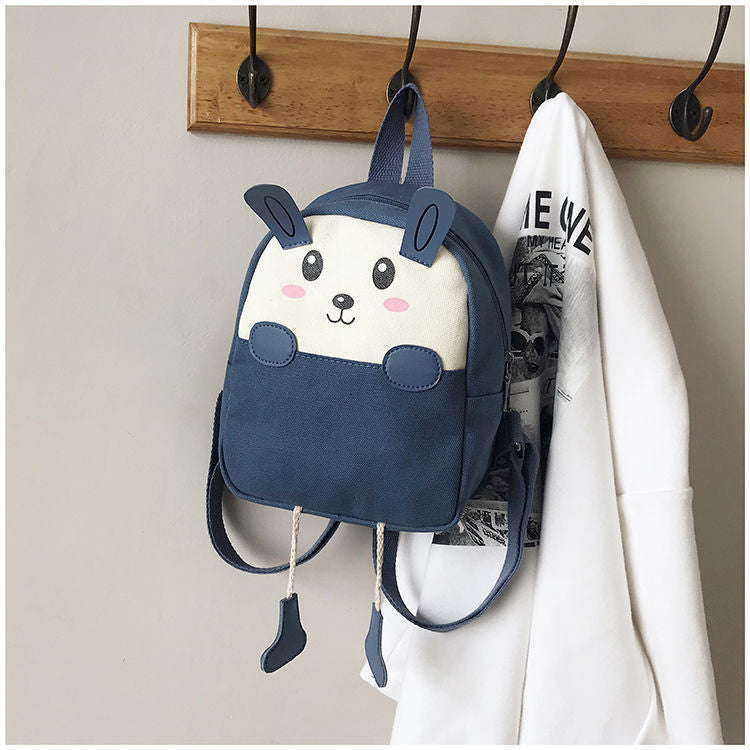 Children's Unique Boys Canvas Cartoon Cute Bags