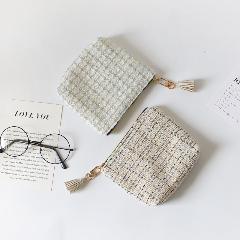 Petits portefeuilles portables pour femmes, Design de niche Chic et Simple