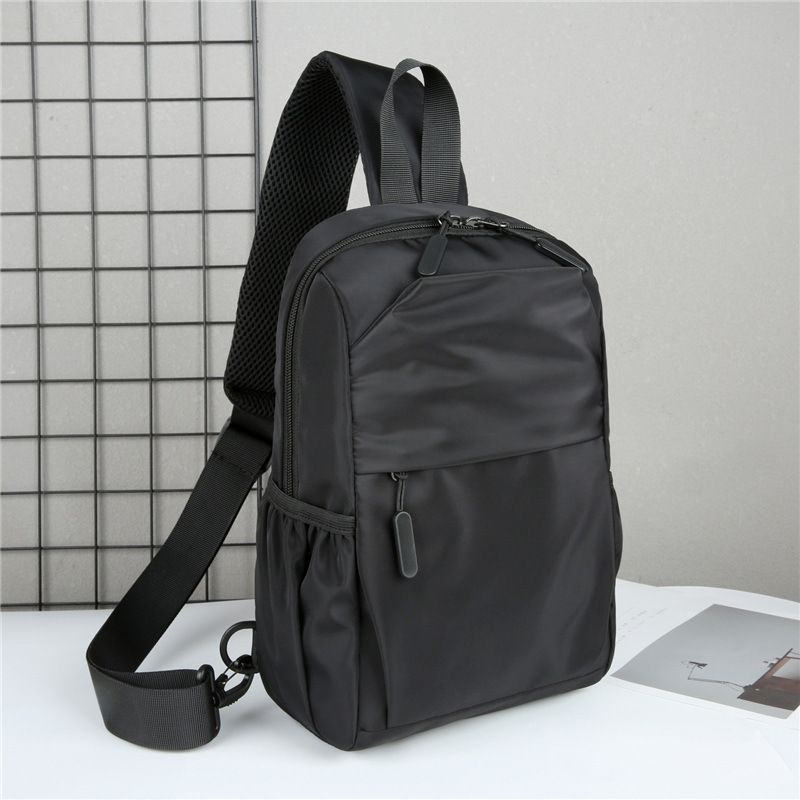 Men's Korean Fashion Waterproof Oxford Cloth Large Backpacks