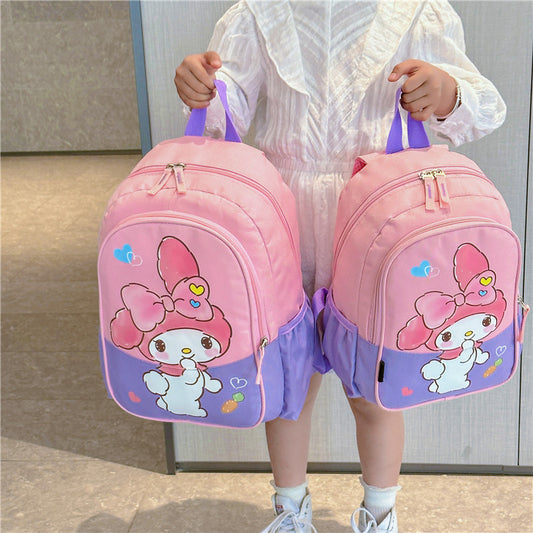 Children's Cartoon Cute Clow Portable Burden Alleviation Kindergarten School Bags