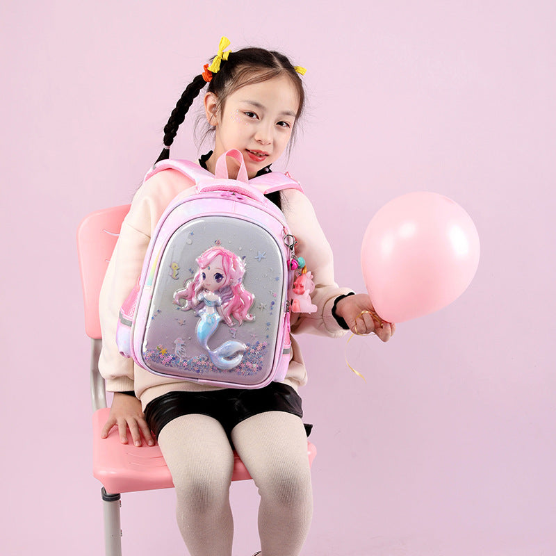 Children's Cartoon Preschool Fashion Printing Large Class Kindergarten School Bags