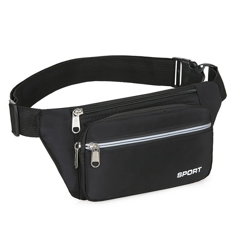 Men's Site Waterproof Female Thickening Checkout Oxford Waist Packs