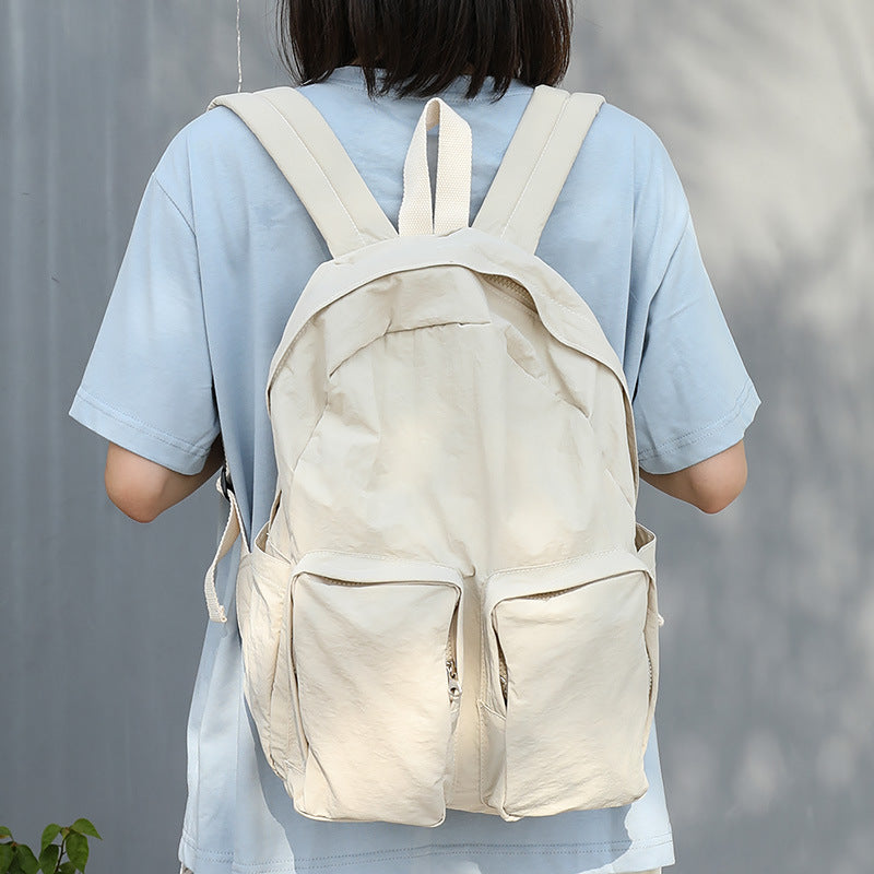 Women's Artistic Canvas Preppy Style Nylon Fashion Backpacks