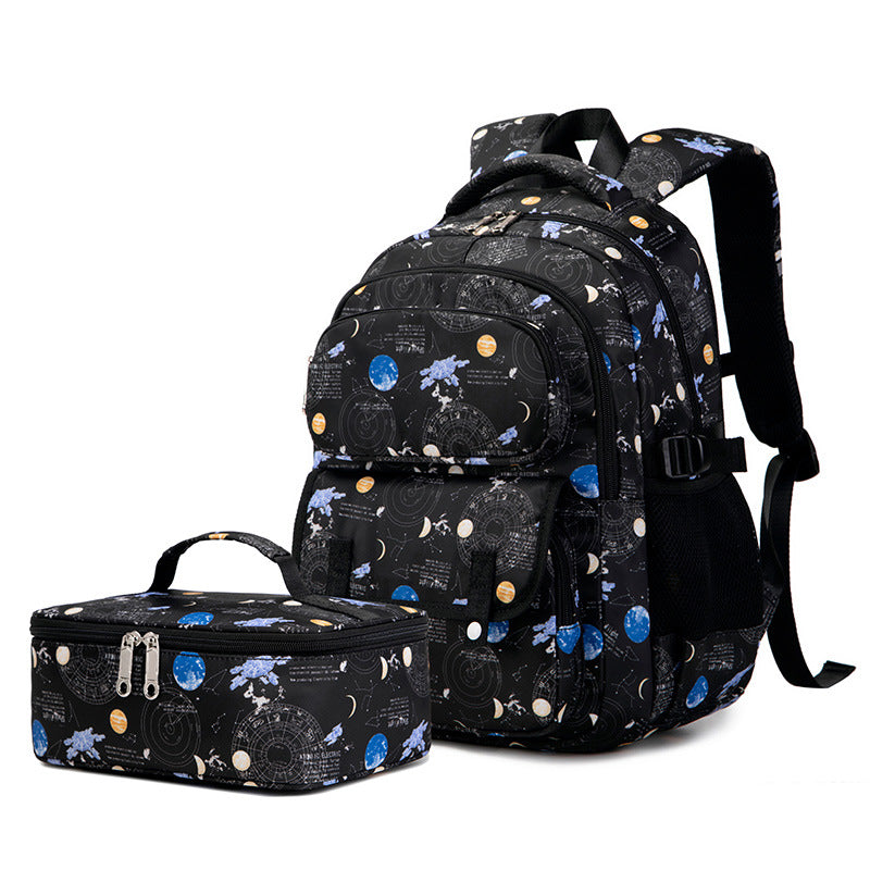 Men's For Primary Space Element Large Capacity Elementary School Students' Schoolbags