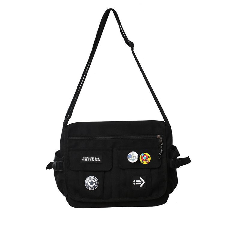 Women's & Men's & Large Capacity Spring Simple Trendy Men's Shoulder Bags