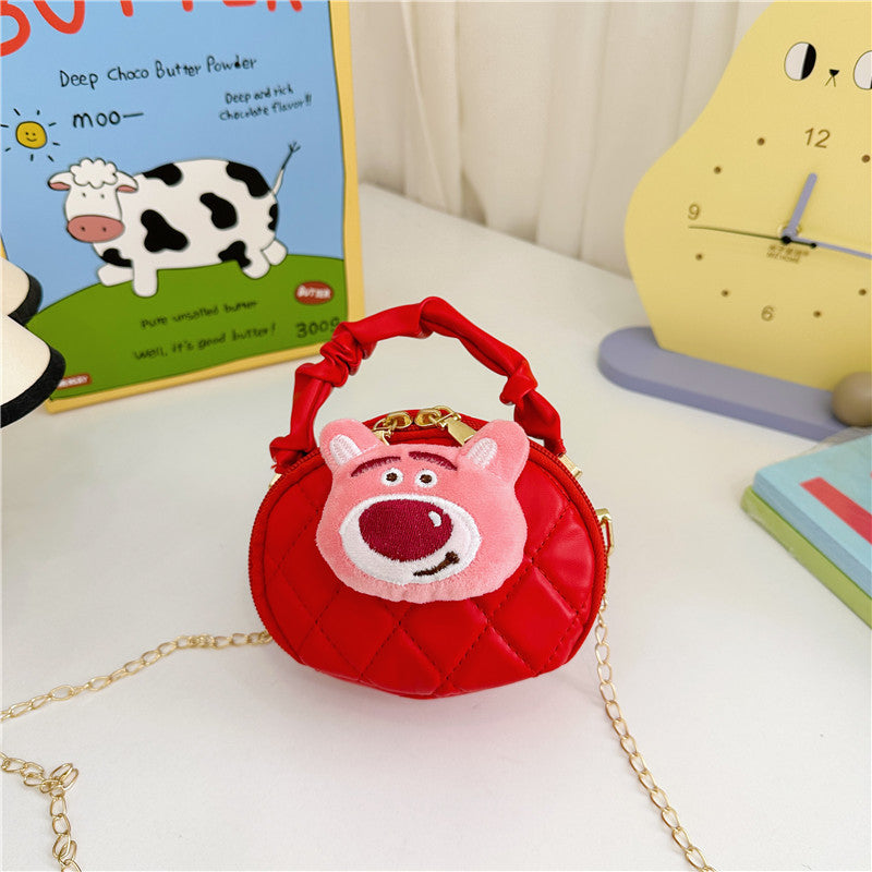 Children's Female Cartoon Cute Princess Style Chain Children's Shoulder Bags