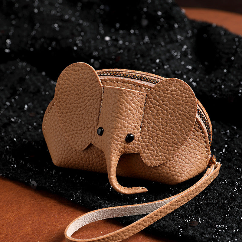 Women's Elegant Elephant Fashion Creative Storage Coin Purses