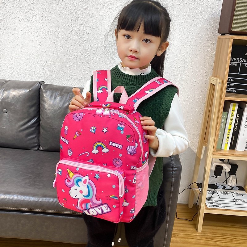 Children's Creative Graceful Cartoon Cute Unicorn Children's Backpacks