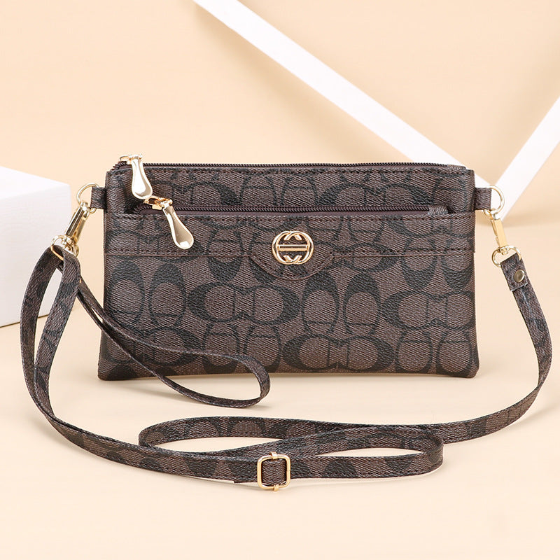 Women's Single Fashion Small Square Simple Clutch Shoulder Bags