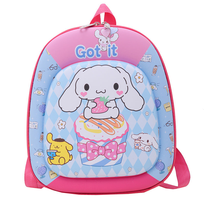 Children's Boys Cartoon Hard Shell Small Class Kindergarten School Bags