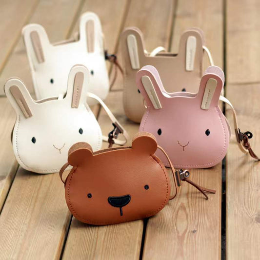 Children's Korean Style Cute Cartoon Animal With Children's Shoulder Bags