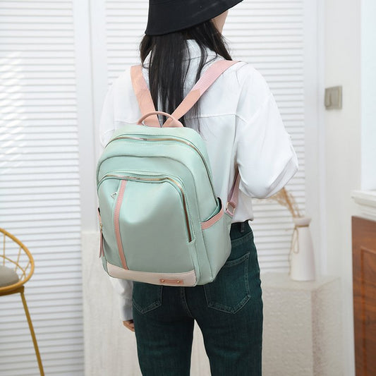 Women's Spring Waterproof Korean Oxford Cloth Fashion Backpacks