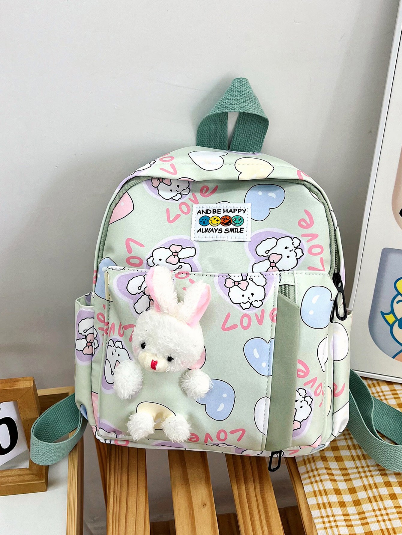 Children's Cute Cartoon Printed Boys Going Out Children's Backpacks