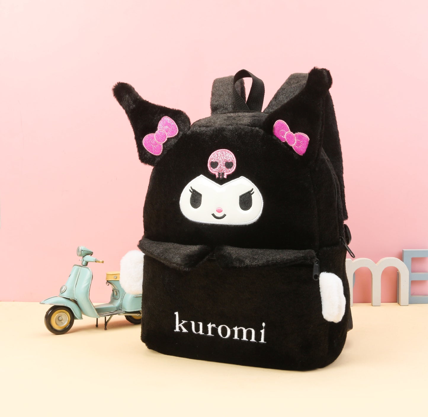 Uniforme polyvalent en peluche de dessin animé, grands sacs à dos pour enfants