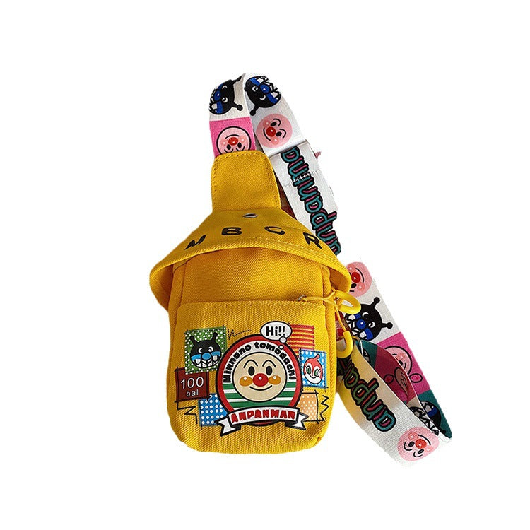 Children's Graceful Good-looking Canvas Cartoon Small Shoulder Bags