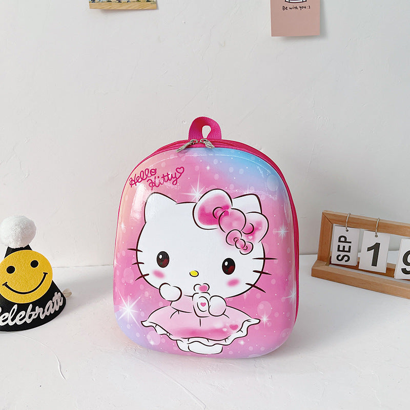 Children's Trendy Anime Cartoon Man Eggshell Elementary School Students' Schoolbags