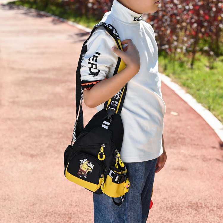 Children's Cute Trendy Boy Mocking One Children's Waist Packs