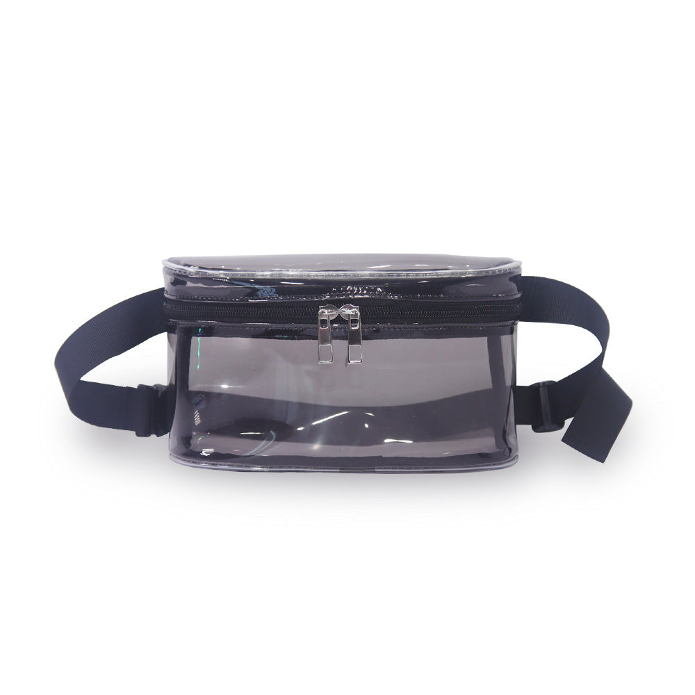 Women's Candy Color Laser Transparent Trendy Unique Waist Packs