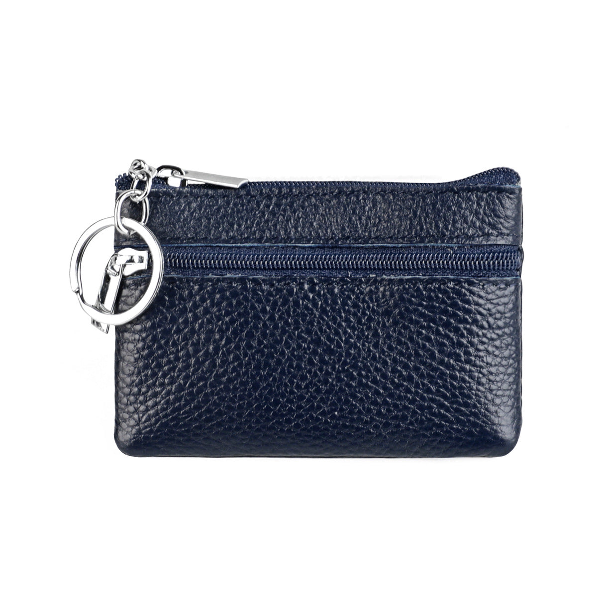 Charmant petit porte-monnaie court en cuir véritable, cadeau