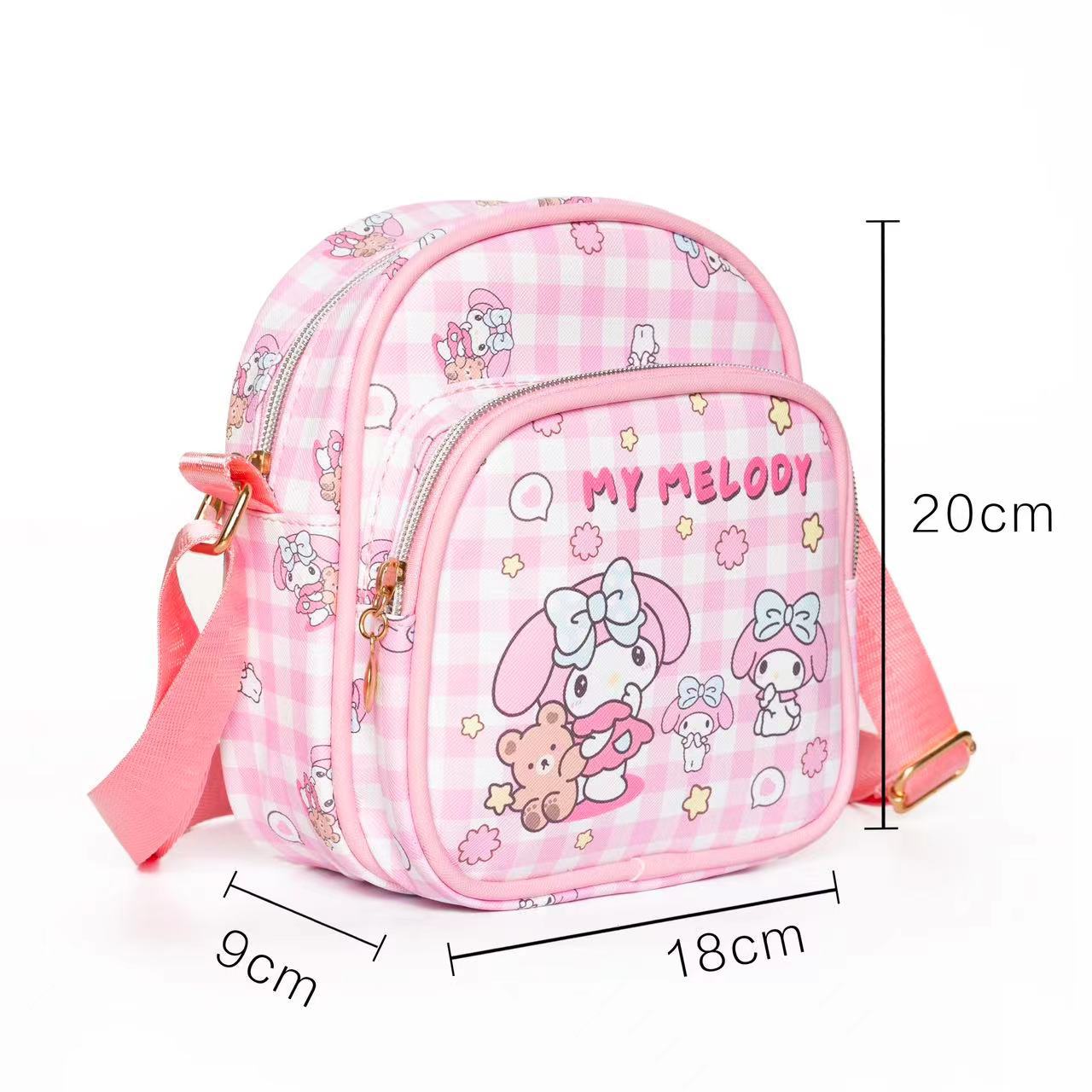 Children's Cute Melody Clow White Mini Children's Shoulder Bags