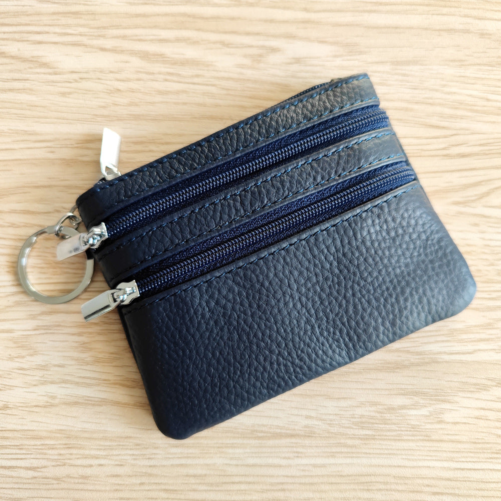 Women's Genuine Leather Business Short Small For Coin Purses