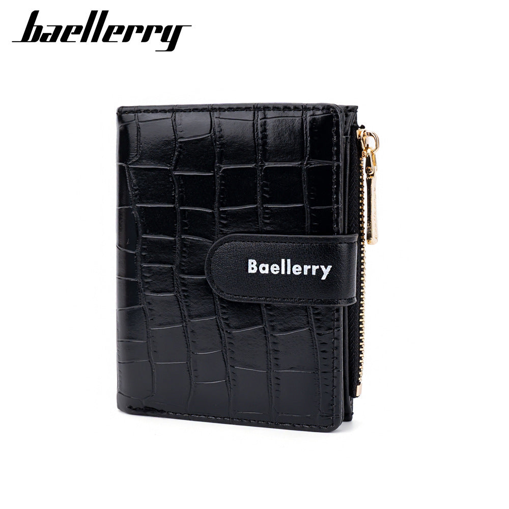 Women's Short Korean Style Fashion Hasp Zipper Ladies Wallets