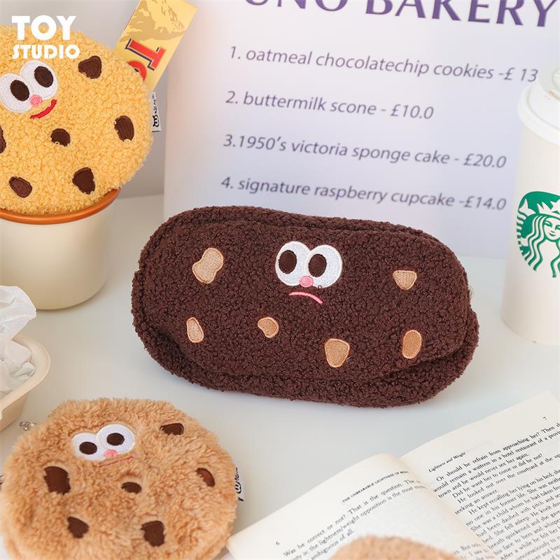 Cookies Cartoon Funny Creative Couple Earphone Coin Purses