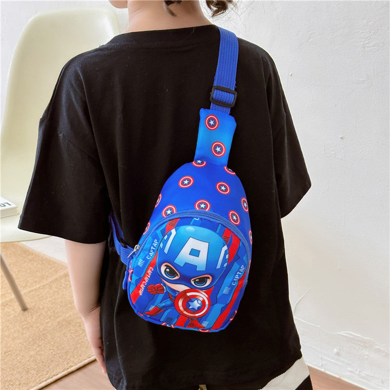 Mode pour enfants garçons dessin animé mignon changement à la mode sacs de taille pour enfants