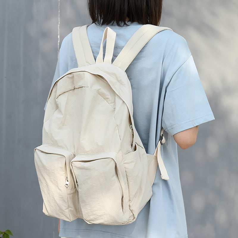 Women's Artistic Canvas Preppy Style Nylon Fashion Backpacks