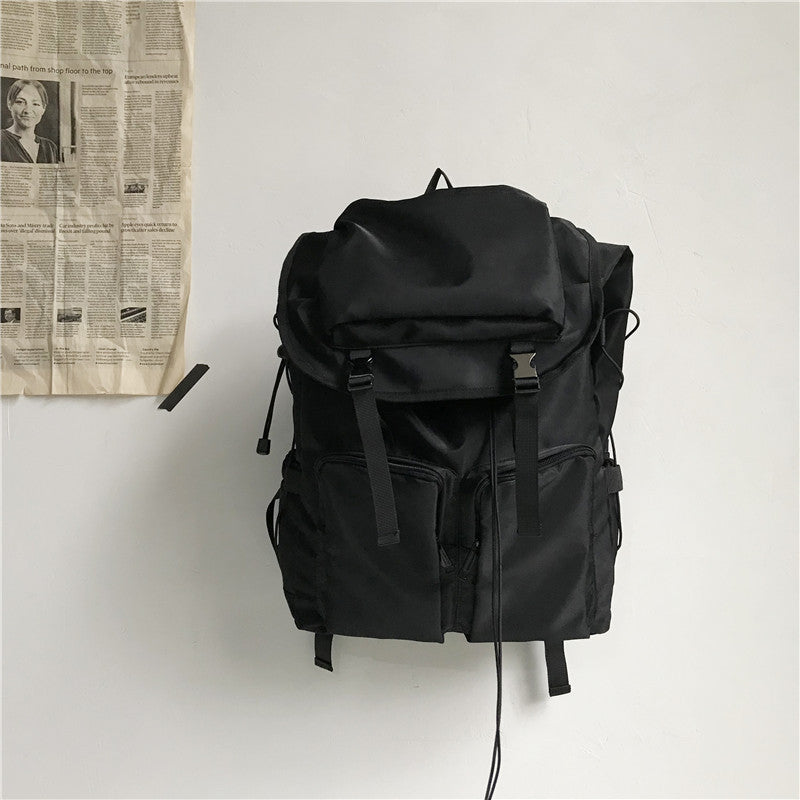 Charmant sac à dos rétro pour femme et homme de style sombre