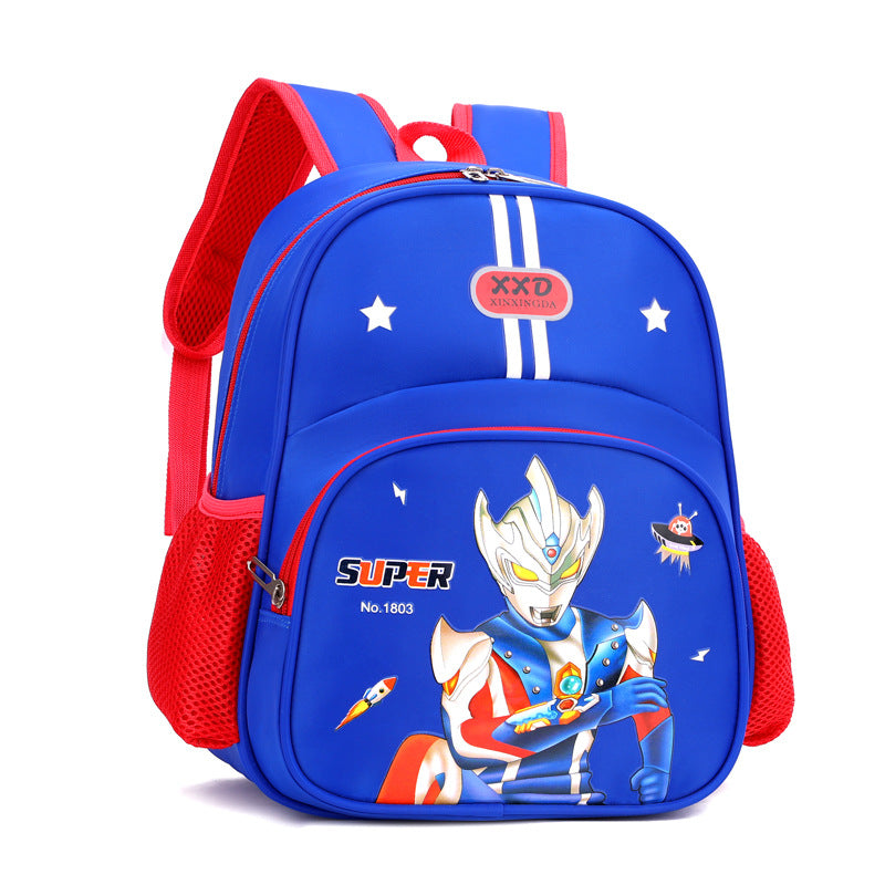 Cartoon Boys First-class Cute Lightweight Primary Kindergarten School Bags