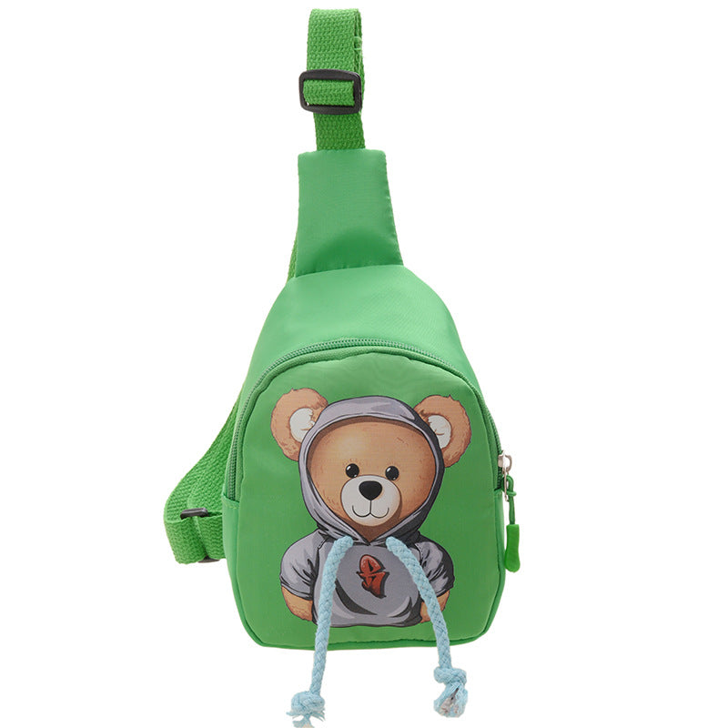 Children's Cartoon Cute Dressed Bear Boys Bags