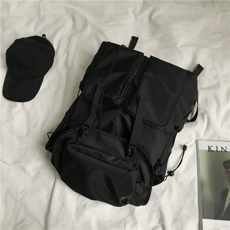 Charmant sac à dos rétro pour femme et homme de style sombre