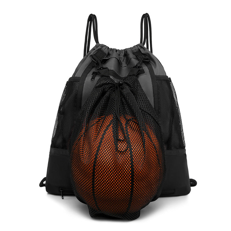 Sacs à dos de sport détachables indépendants avec cordon de serrage pour basket-ball, football, volley-ball