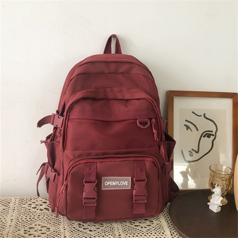 Charming Korean Style Good-looking High College Backpacks