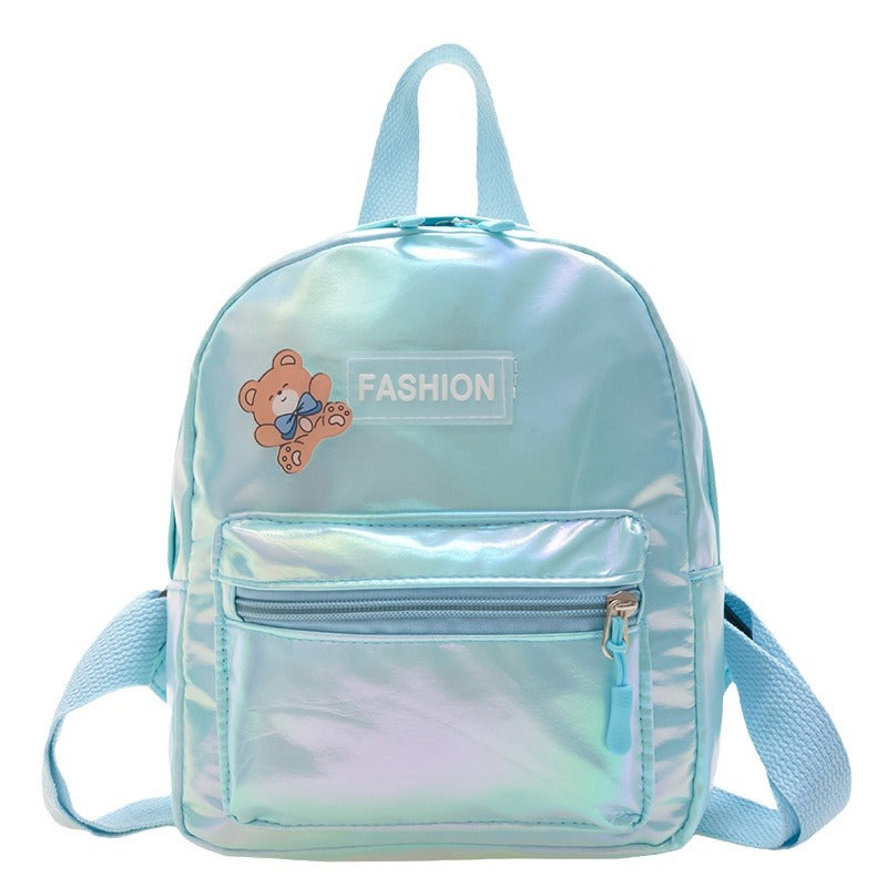 Children's Cartoon Glossy Large Capacity Fashionable Simple Children's Backpacks