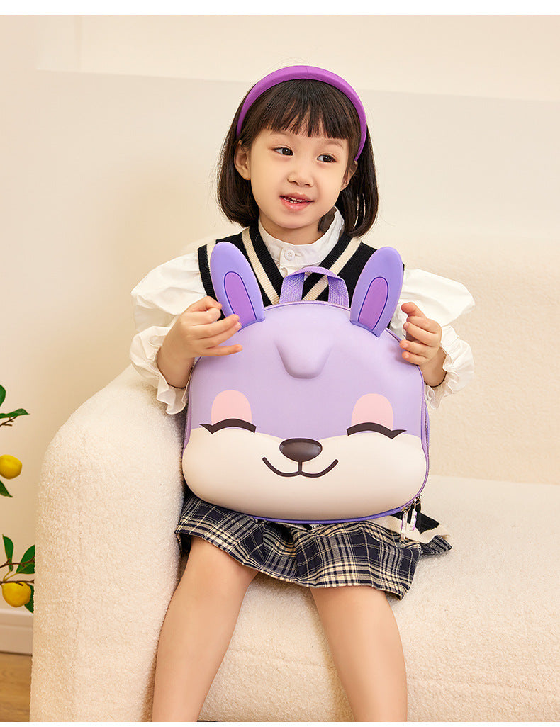 Children's Boys Egg Shell Small Cartoon Bunny Children's Backpacks