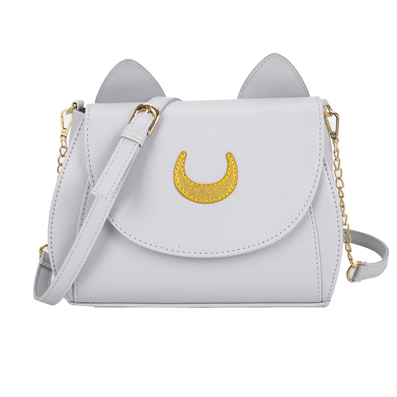 Women's Pretty Warrior Cute With Cat Design Shoulder Bags