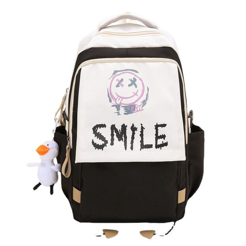 High Male Couple Junior Primary Large Backpacks