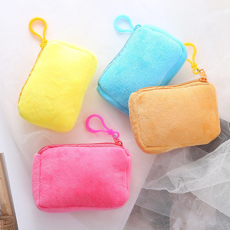 Women's Korean Style Mini Fashion Square Thin Purses