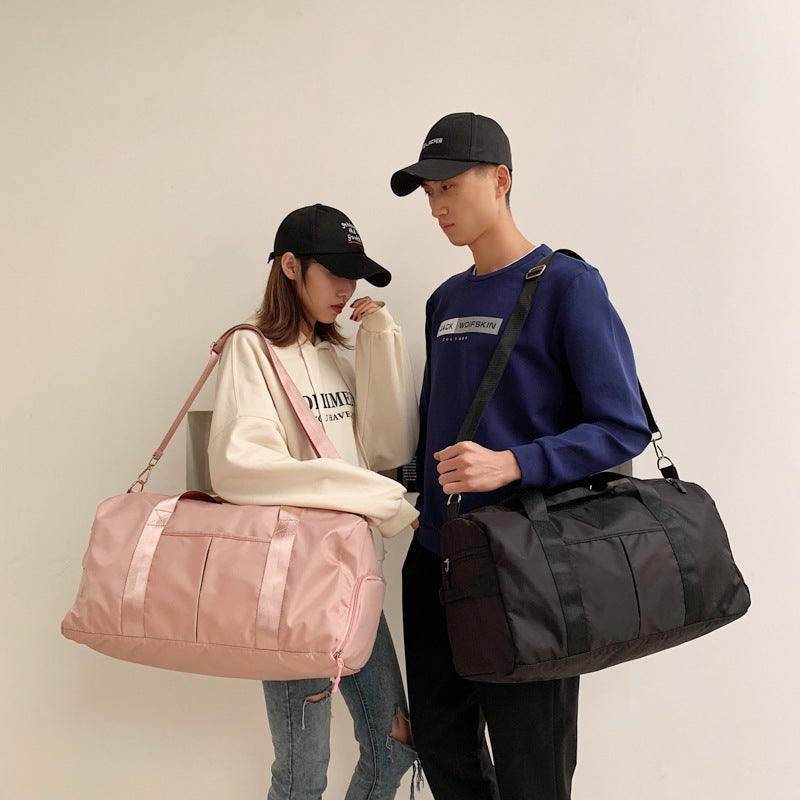 Style Pink Fashion Short-distance Portable Large Travel Bags