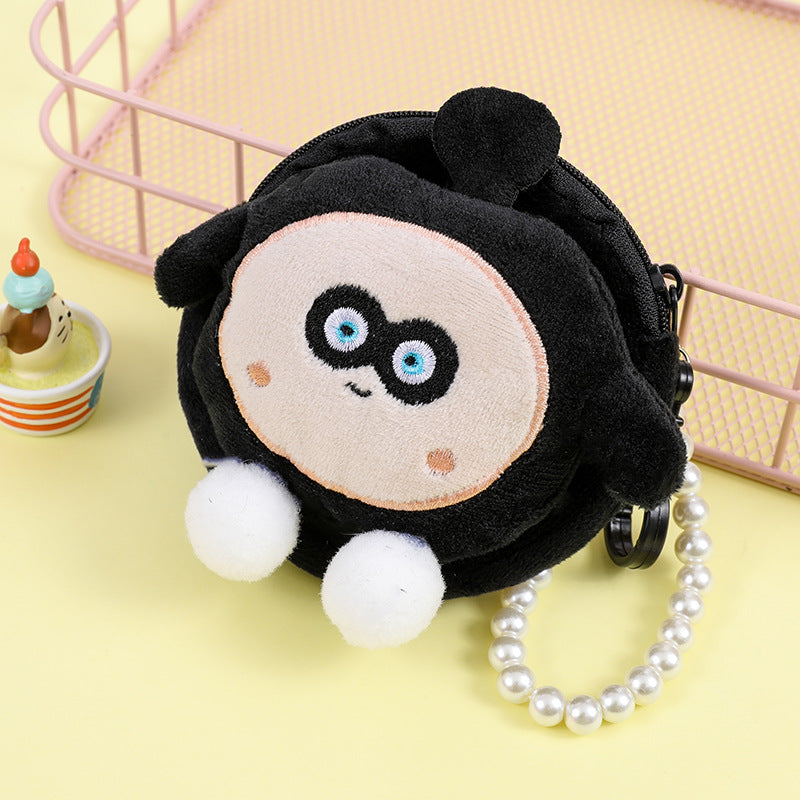 Cartoon Egg Cute Small Pendant Prize Coin Purses