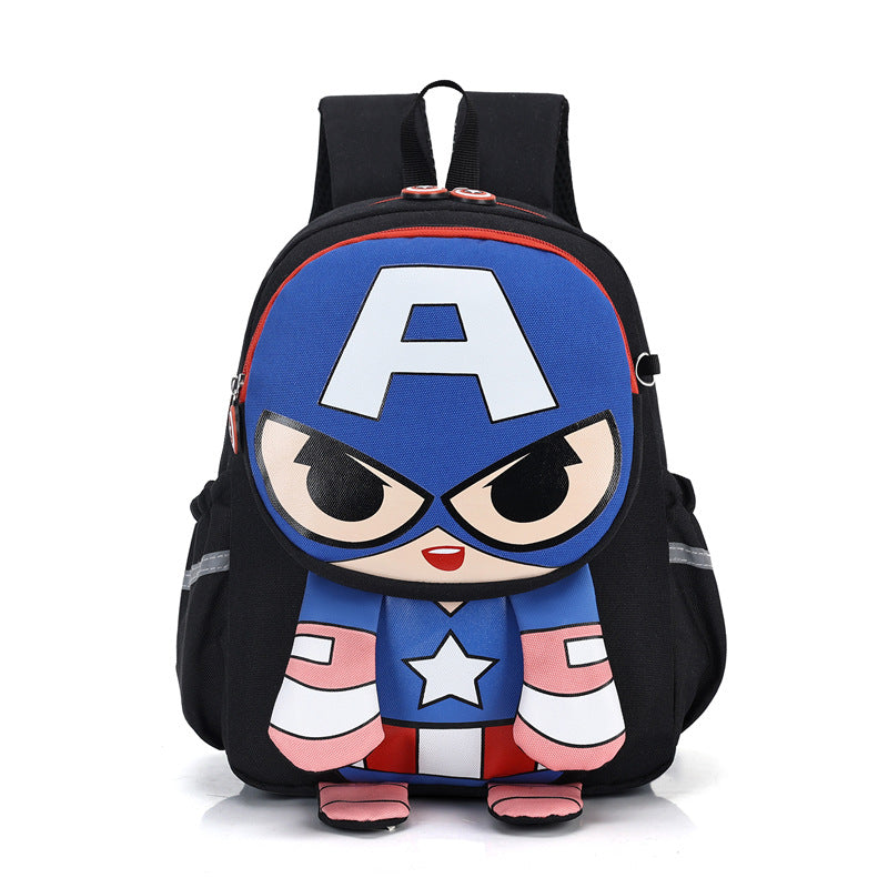 Children's Cute Cartoon Boys Go Out To Children's Backpacks