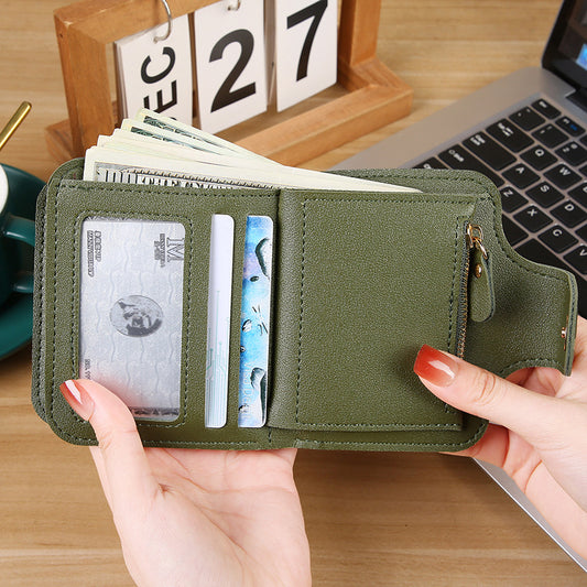 Women's Popular Short Female Lady Multifunctional Ladies Wallets