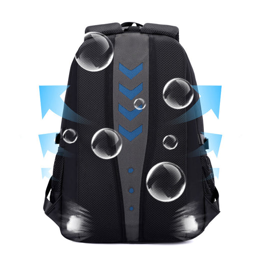 Men's Glamorous Natural Fish Large Capacity Elementary School Students' Schoolbags