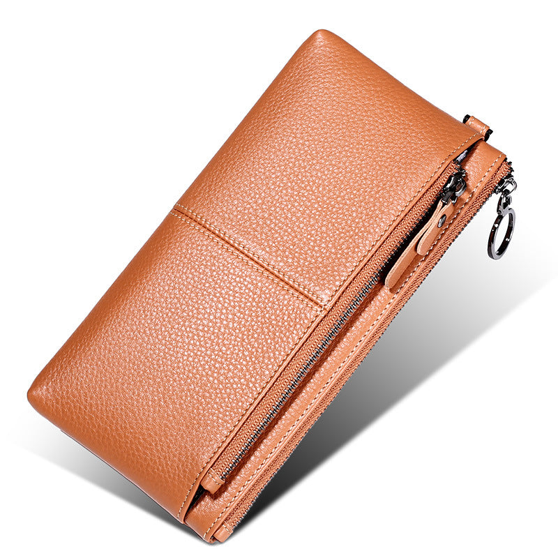 Women's Price Genuine Leather Lady Fashion Zipper Bags